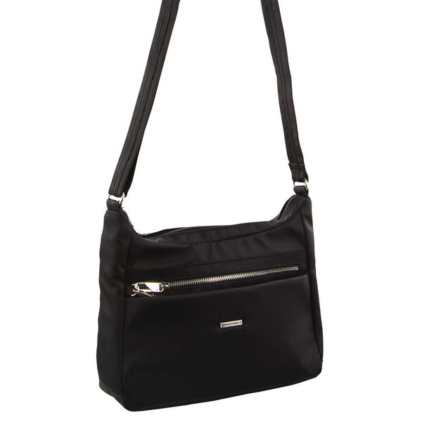 Pierre Cardin Anti-Theft Cross Body Bag in Black (PC2642)