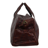 Pierre Cardin Rustic Leather Business/Overnight Bag in Chestnut (PC2825)