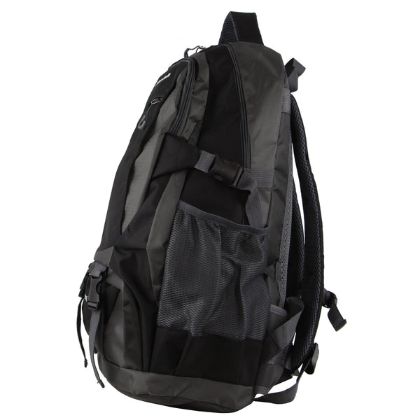 Pierre Cardin Nylon Travel & Sport Backpack in Black