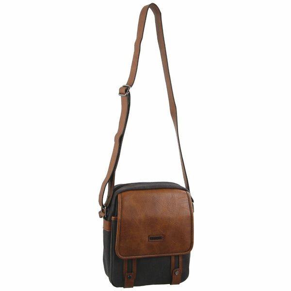 Pierre Cardin Canvas Cross-Body Bag in Black (PC2580)