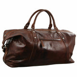 Pierre Cardin Rustic Leather Business/Overnight Bag in Cognac  (PC2824)