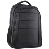 Pierre Cardin Travel & Business Backpack with Built-in USB Port in Black